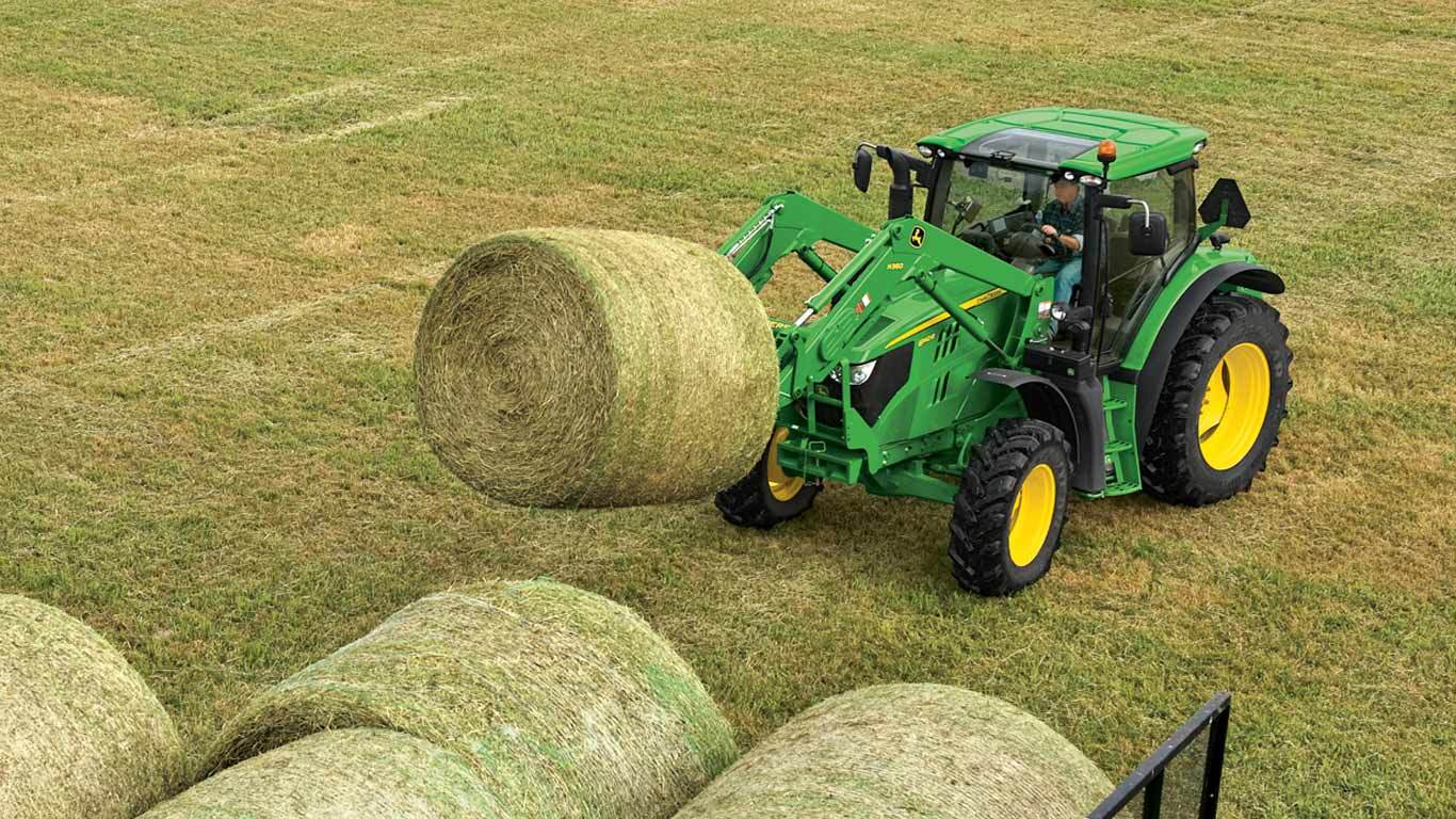 LOADER MOUNTED BALE SPEARS